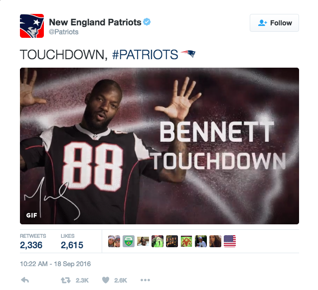 Patriots Touchdown GIF